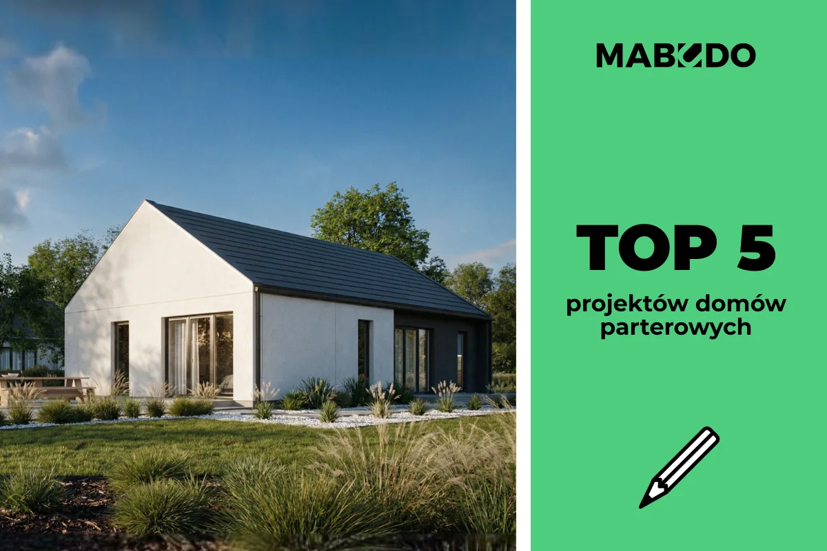 Dom parterowy z prefabrykatów betonowych MABUDO – projekty, cena, proces budowy