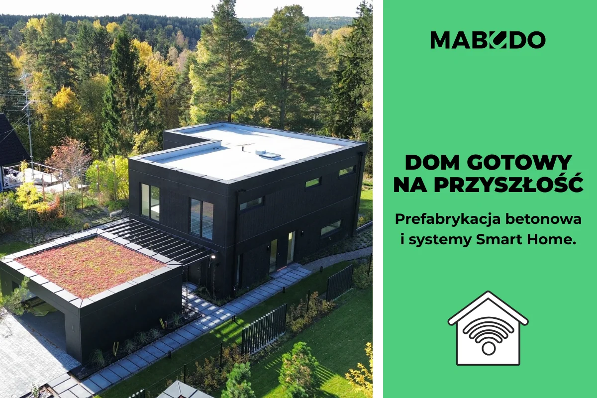 Dom w 2026: Jak prefabrykacja betonowa pomaga przygotować dom na przyszłe technologie?