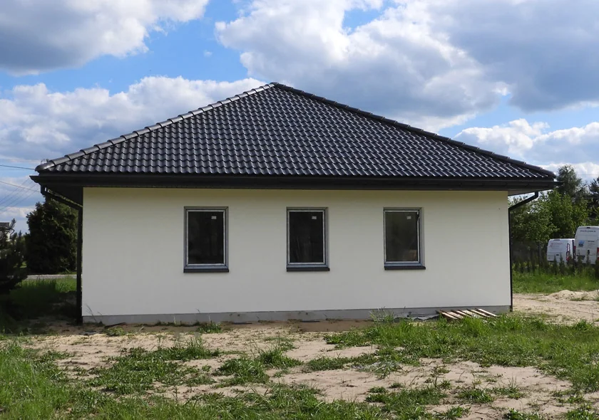 Realizacja domu MAB007 w miejscowości Hermanów gm. Pabianice