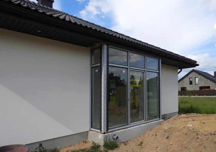Realizacja domu MAB007 w miejscowości Hermanów gm. Pabianice
