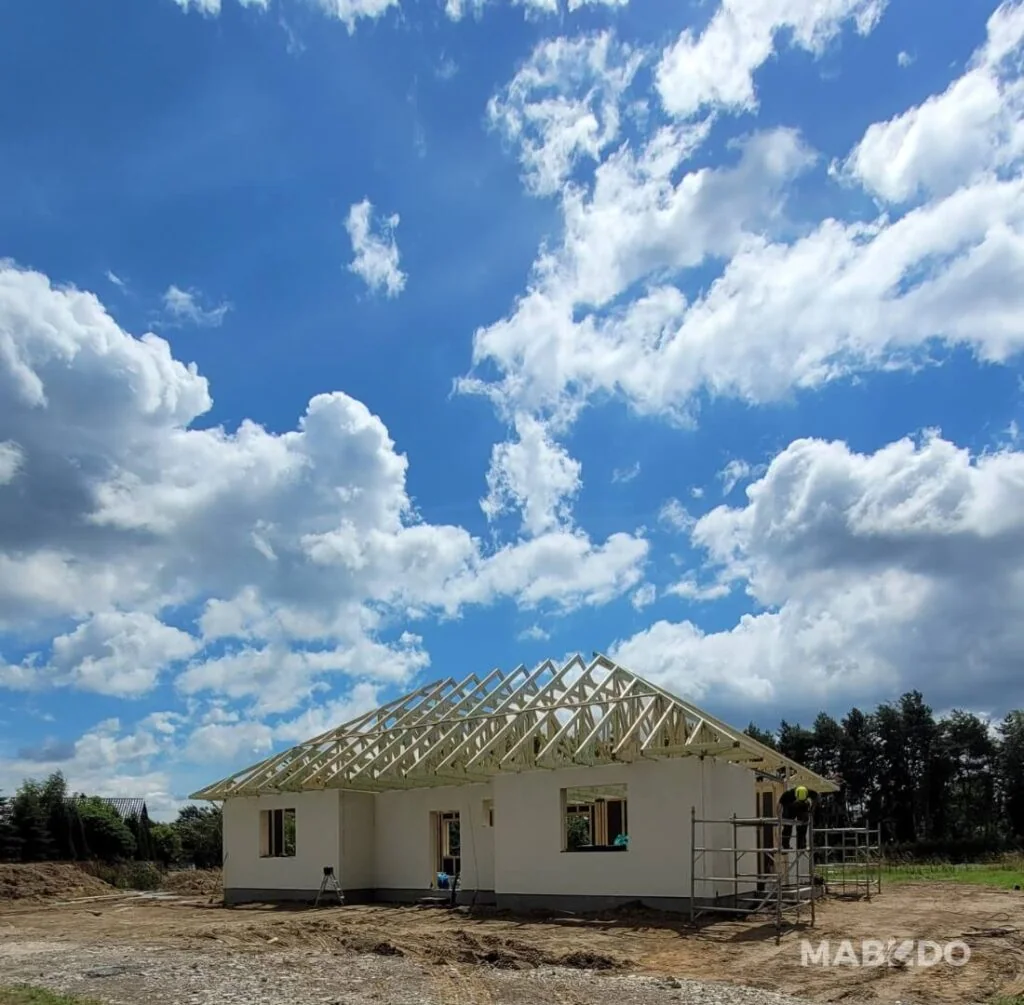 Prefabrykowana więźba dachowa