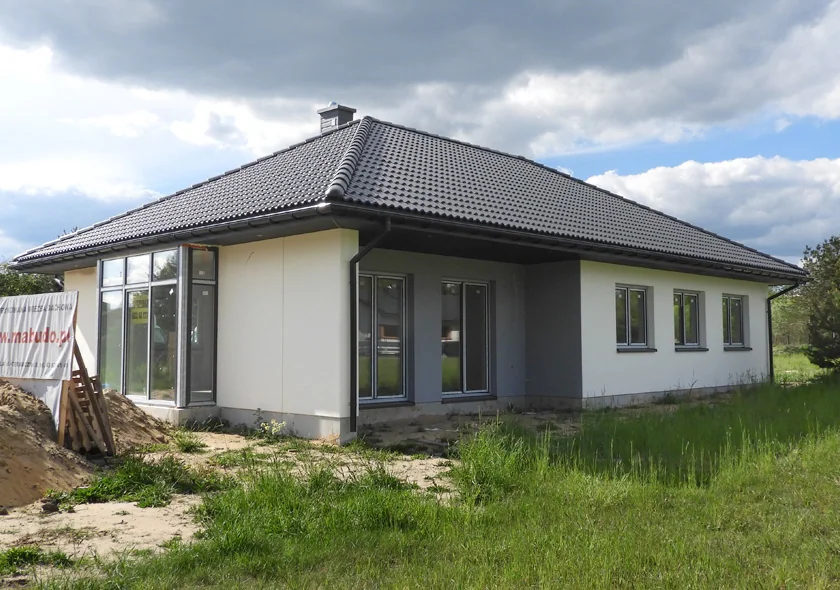 Realizacja domu MAB007 w miejscowości Hermanów gm. Pabianice